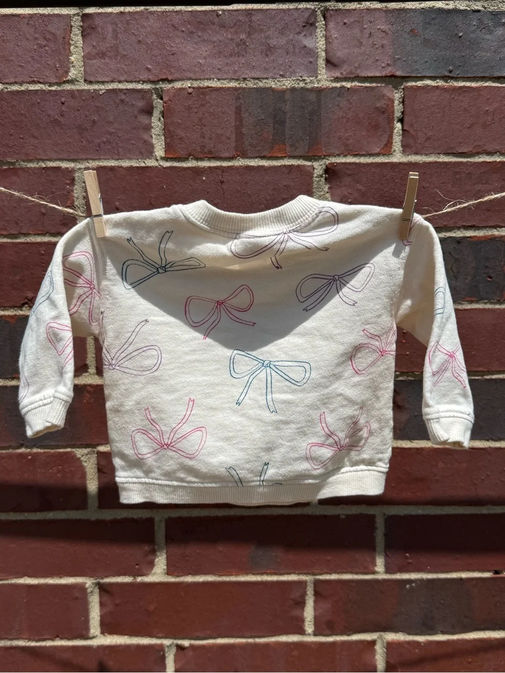 Carter’s Pink Short-Sleeve Bodysuit and Bow Sweat Set
